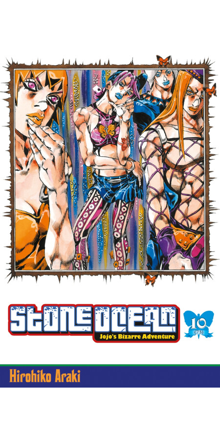 Couverture de Jojo's - Stone ocean T10