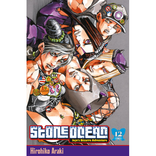 Couverture de Jojo's - Stone ocean T12