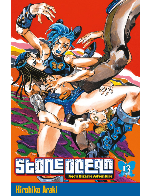 Couverture de Jojo's - Stone ocean T13