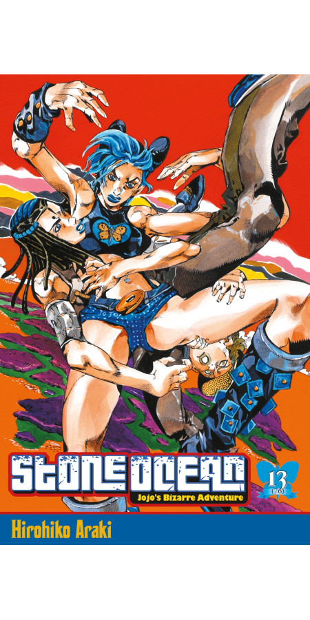 Couverture de Jojo's - Stone ocean T13