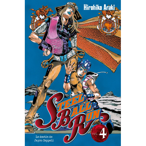 Couverture de Jojo's - Steel Ball Run T04