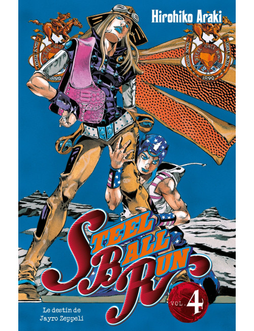 Couverture de Jojo's - Steel Ball Run T04