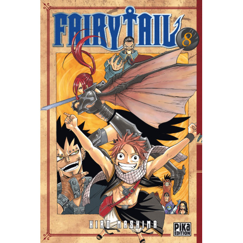 Couverture de Fairy Tail T08