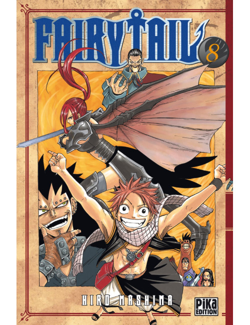 Couverture de Fairy Tail T08