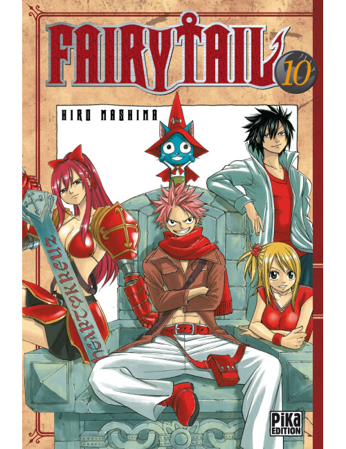 Couverture de Fairy Tail T10