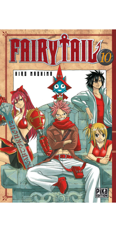 Couverture de Fairy Tail T10