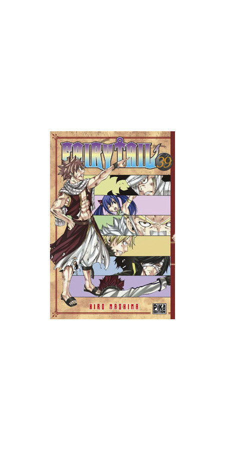 Couverture de Fairy Tail T39