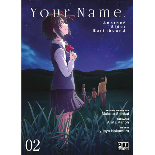 Couverture de Your Name. Another Side : Earthbound T02