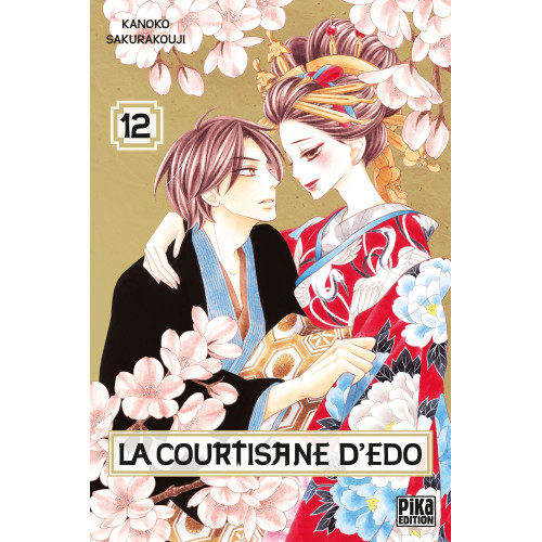 Couverture de La courtisane d'Edo T12