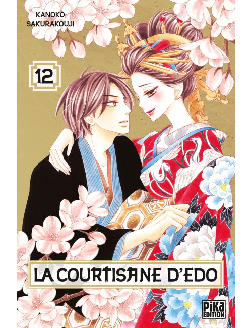 Couverture de La courtisane d'Edo T12