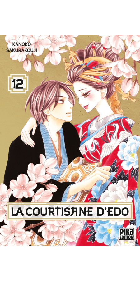 Couverture de La courtisane d'Edo T12