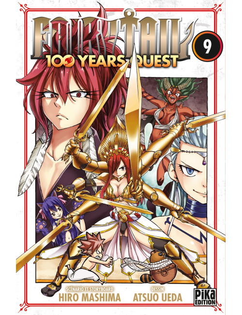 Couverture de Fairy Tail - 100 Years Quest T09