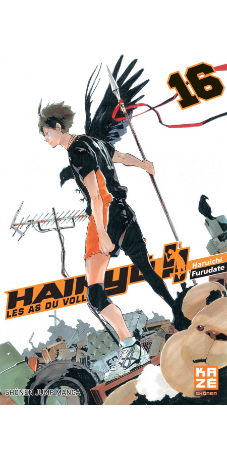 Couverture de Haikyu !! - Les As du volley T16