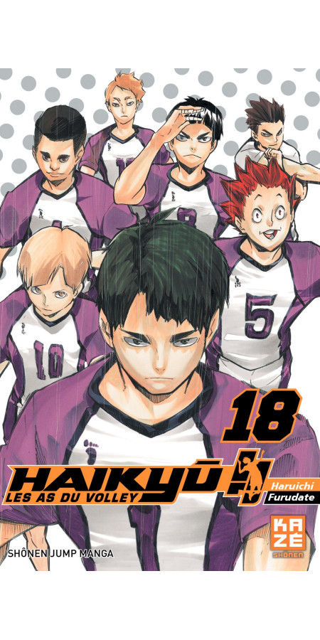 Couverture de Haikyu !! - Les As du volley T18