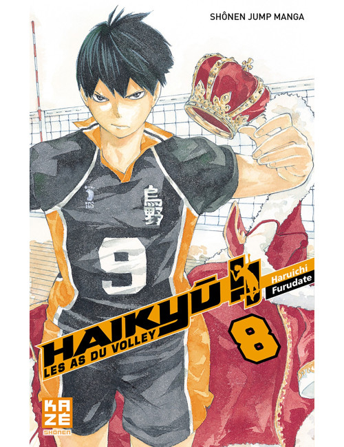 Couverture de Haikyu !! - Les As du volley T08