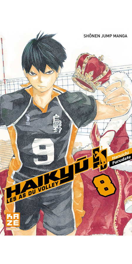 Couverture de Haikyu !! - Les As du volley T08