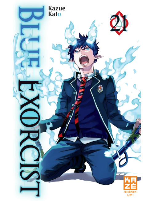 Couverture de Blue Exorcist T21