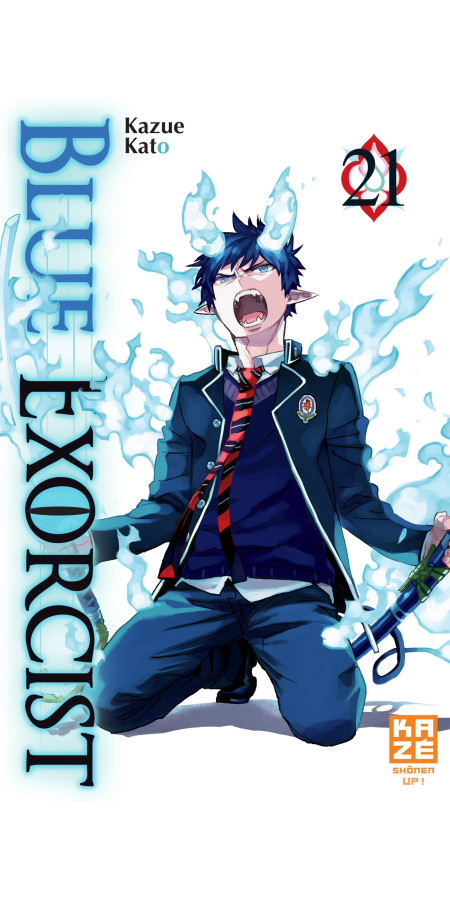 Couverture de Blue Exorcist T21