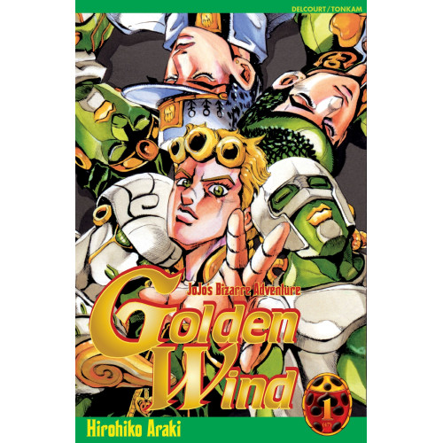 Couverture de Jojo's - Golden Wind T01