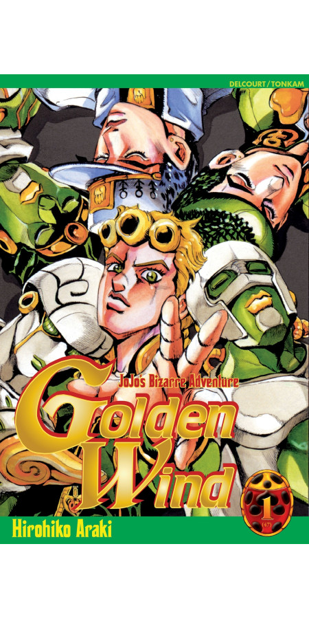 Couverture de Jojo's - Golden Wind T01