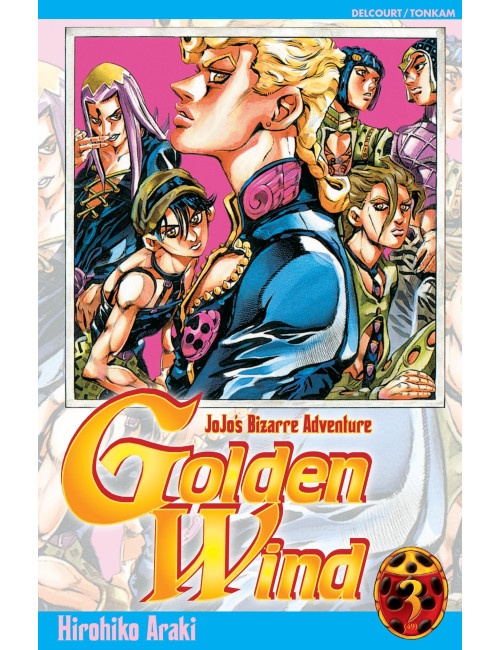 Couverture de Jojo's - Golden Wind T03