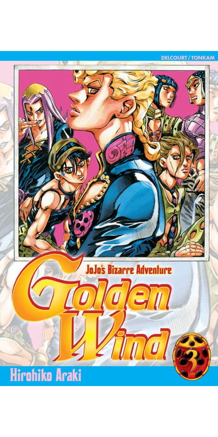 Couverture de Jojo's - Golden Wind T03