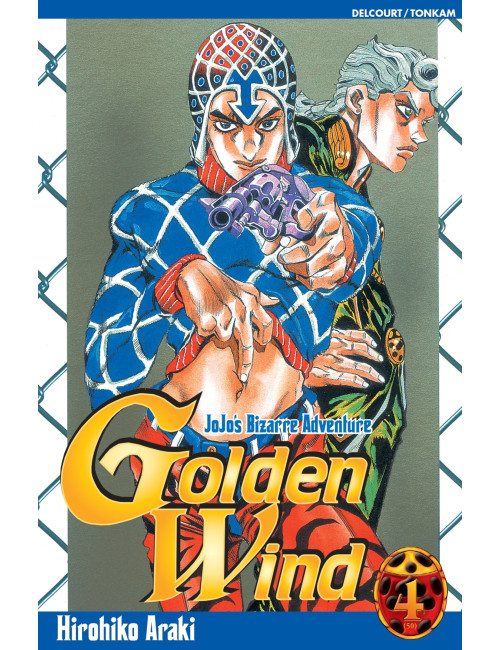 Couverture de Jojo's - Golden Wind T04