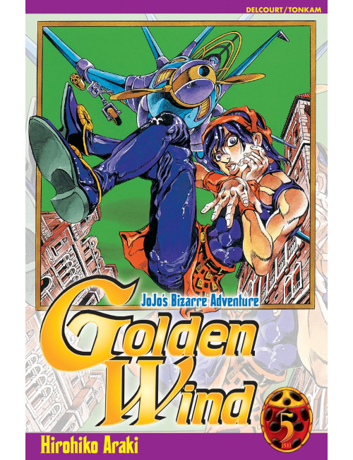 Couverture de Jojo's - Golden Wind T05