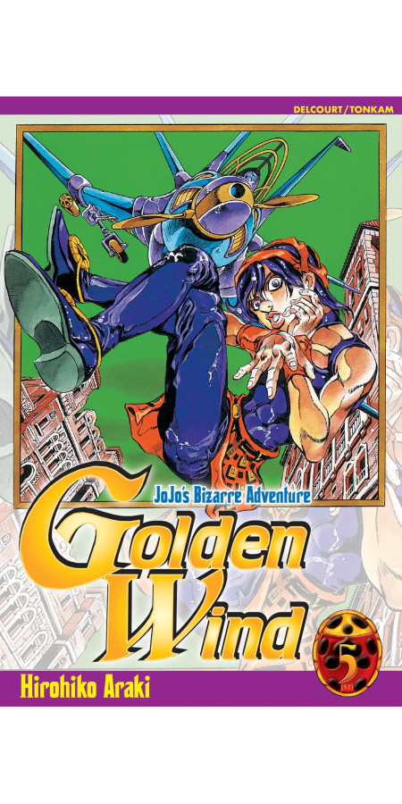 Couverture de Jojo's - Golden Wind T05