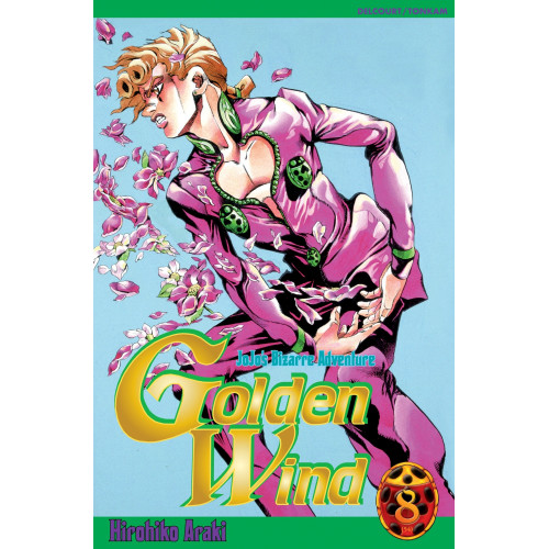 Couverture de Jojo's - Golden Wind T08