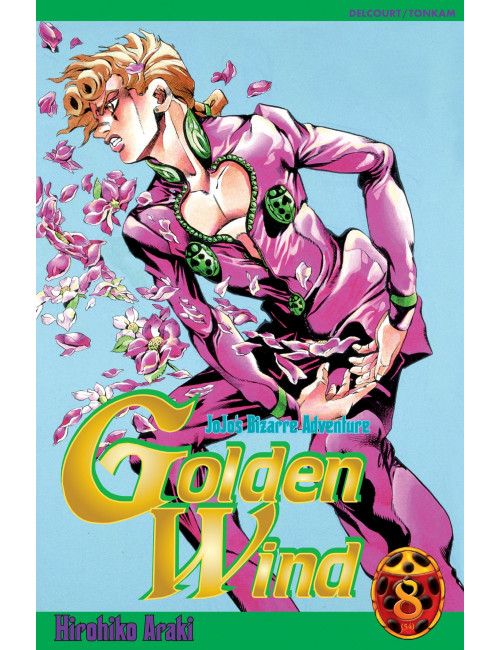 Couverture de Jojo's - Golden Wind T08