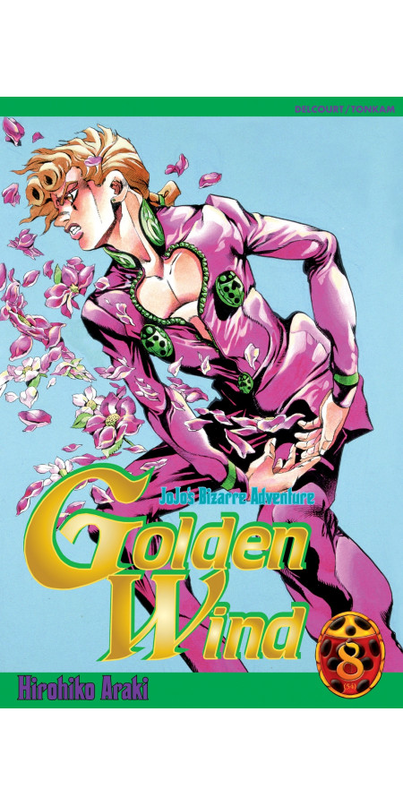 Couverture de Jojo's - Golden Wind T08