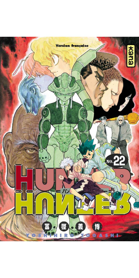 Couverture de Hunter X Hunter - Tome 22