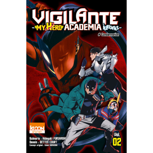 Couverture de Vigilante - My Hero Academia Illegals T02