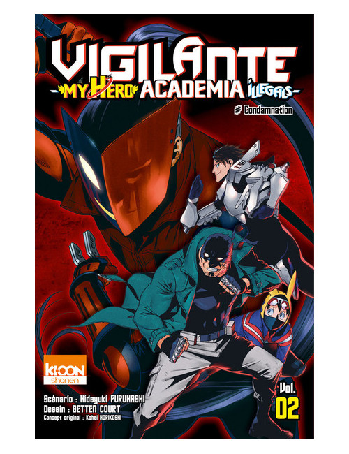 Couverture de Vigilante - My Hero Academia Illegals T02