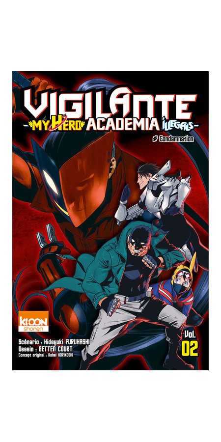 Couverture de Vigilante - My Hero Academia Illegals T02