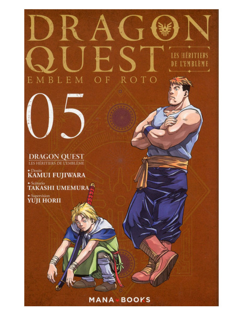 Couverture de Dragon Quest - Les Héritiers de l'Emblème T05