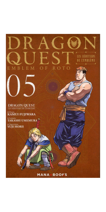 Couverture de Dragon Quest - Les Héritiers de l'Emblème T05