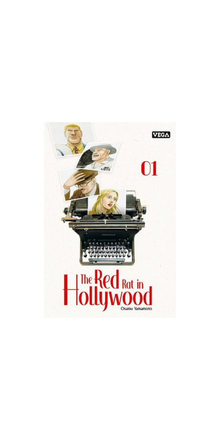 Couverture de The red rat in Hollywood - Tome 1