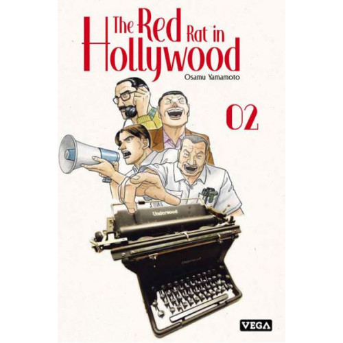 Couverture de The red rat in Hollywood - Tome 2