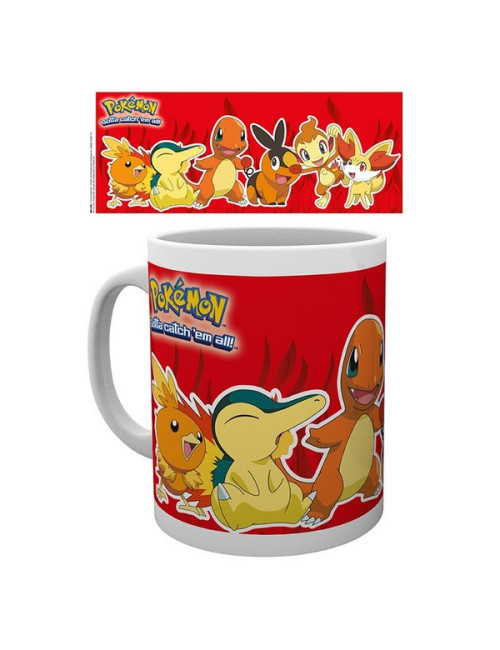 POKEMON Mug Starters feu