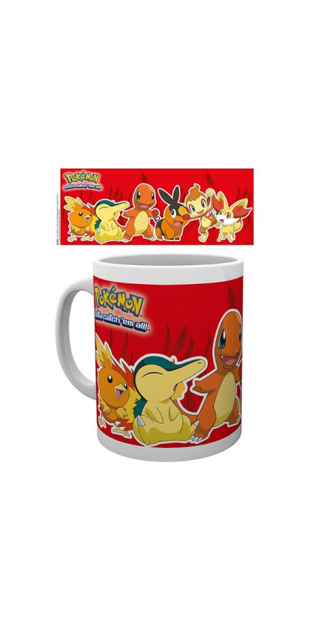 POKEMON Mug Starters feu