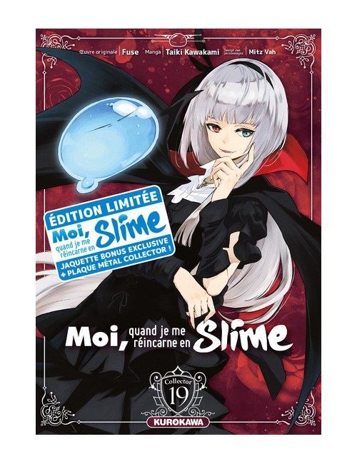 Couverture de Moi, quand je me réincarne en slime - tome 19 - collector