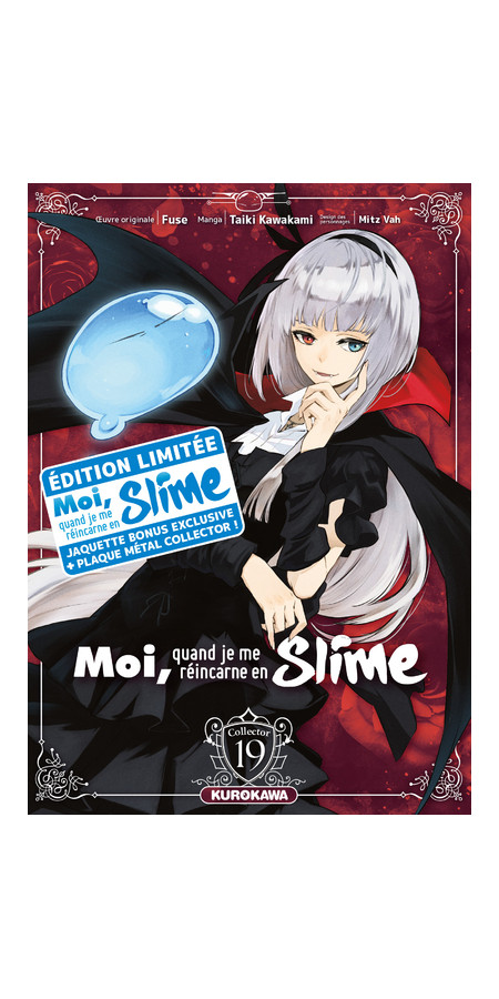 Couverture de Moi, quand je me réincarne en slime - tome 19 - collector