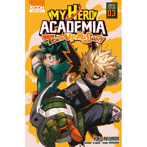 Couverture de My Hero Academia Team-up Mission T03 - Tome 3