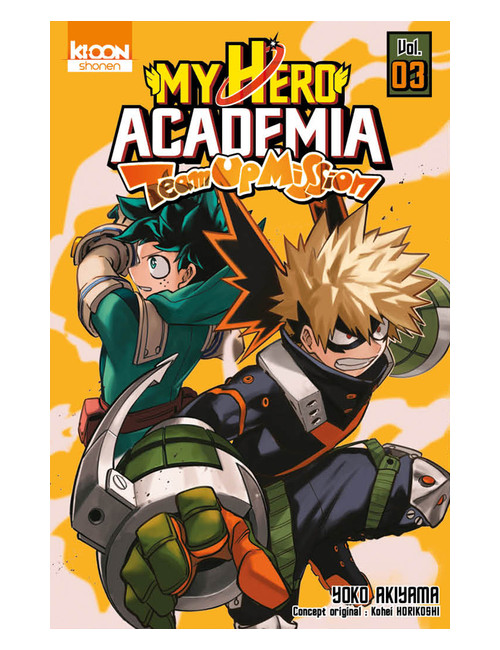 Couverture de My Hero Academia Team-up Mission T03 - Tome 3