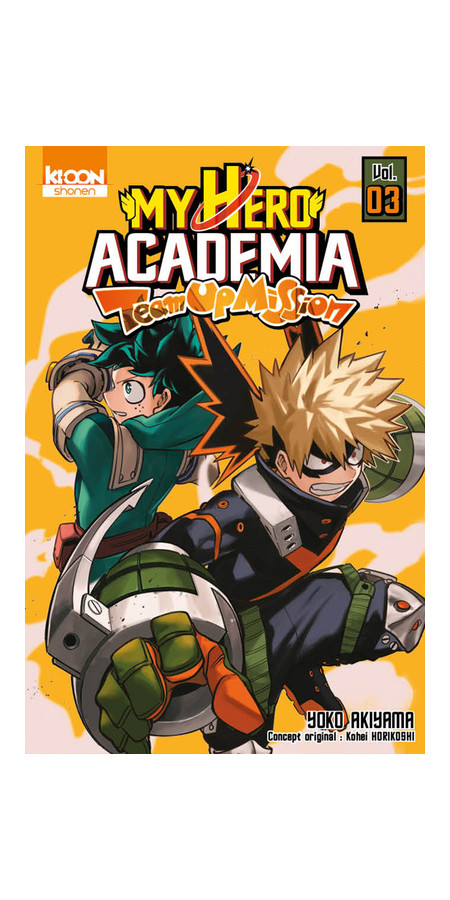 Couverture de My Hero Academia Team-up Mission T03 - Tome 3