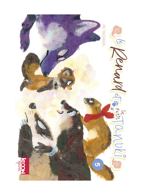 Couverture de Le Renard et le Petit Tanuki T05