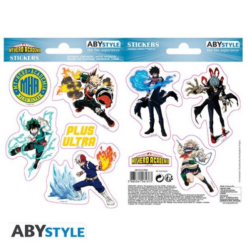 MY HERO ACADEMIA - Stickers - 16x11cm/ 2 planches - Heros Villains