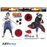 NARUTO SHP - Stickers - 16x11cm/ 2 planches - Sasuke/ Itachi